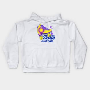 Skate, Don't Hate - Intersex Kids Hoodie